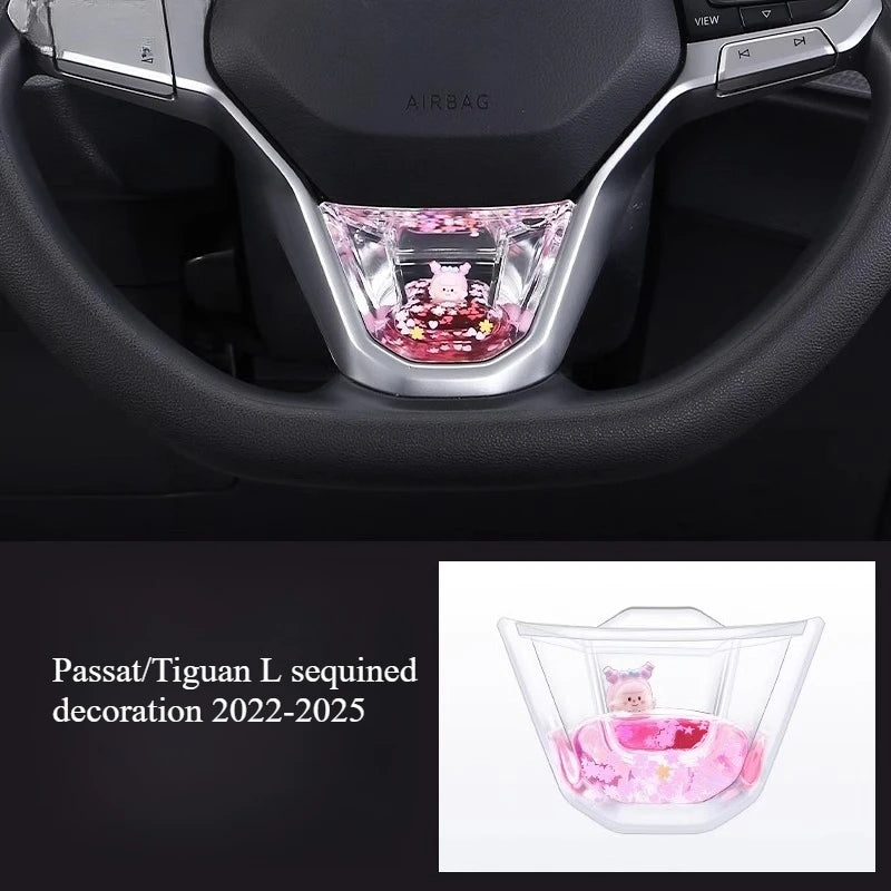 Volkswagen Jetta Magotan Atlas Talagon Tavendor Steering Wheel Dynamic Sequin Trim