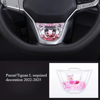 Volkswagen Jetta Magotan Atlas Talagon Tavendor Steering Wheel Dynamic Sequin Trim