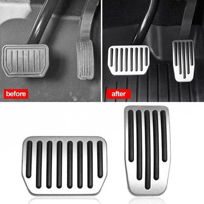 Aluminum Foot Pedal Covers for Tesla Model Y, 3 & Highland