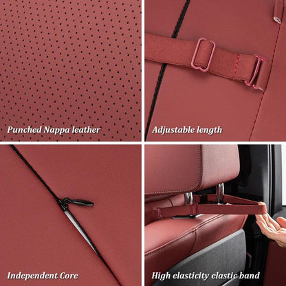 GWM Tank Suede Neck Pillow & Lumbar Support - White Neck Pillow