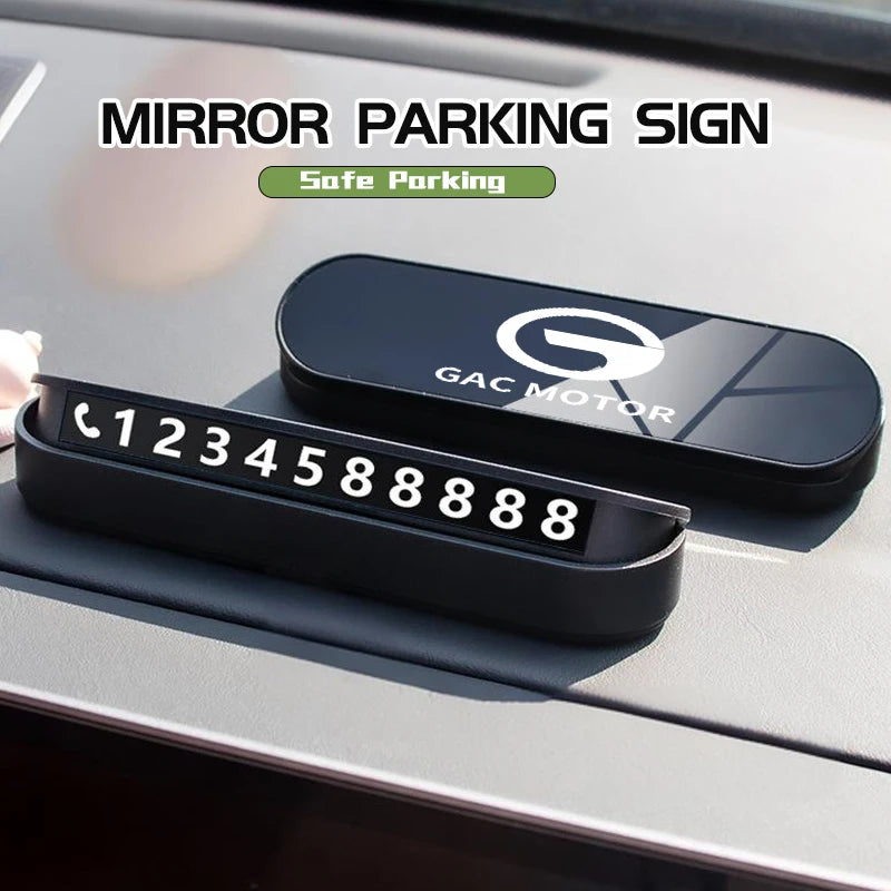GAC Motor Parking Card for Aion Y V Trumpchi GS3 GS4 GS5 GS8 Models