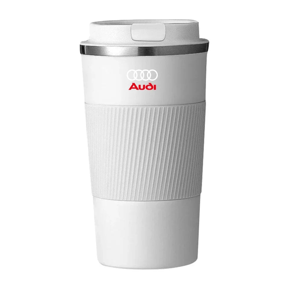 Audi Stainless Steel Thermos Mug - A3 A5 A6 A7 Q3 Q5 Q7 TT S-Line