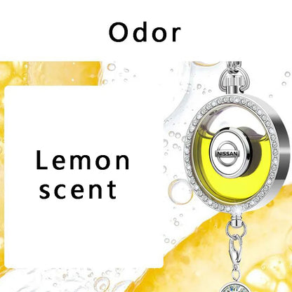 Nissan Metal Lace Car Air Freshener Hanging Pendant