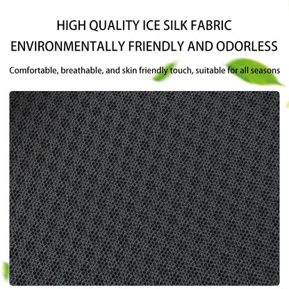 Tesla Ice Silk Seat Cushion | Model 3 & Y (2019–2025) Breathable Cover - T-M3Y-F01-white