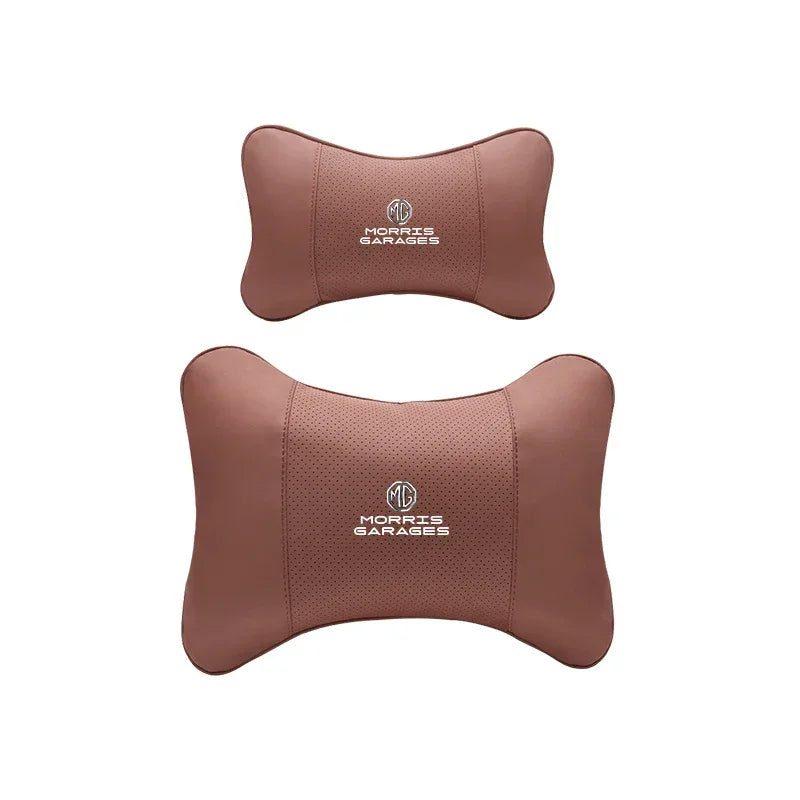 MG Headrest & Lumbar Support - Saddle Brown Headrest & Lumbar