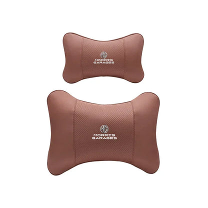 MG Headrest & Lumbar Support - Saddle Brown Headrest & Lumbar
