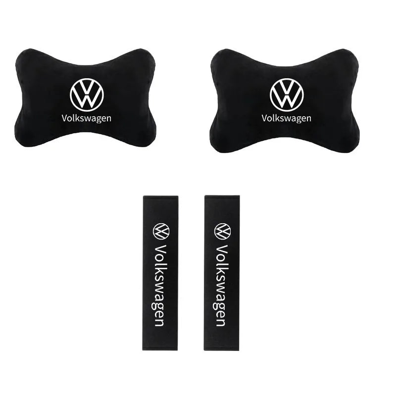 Volkswagen Neck Pillow and Seat Belt Pad