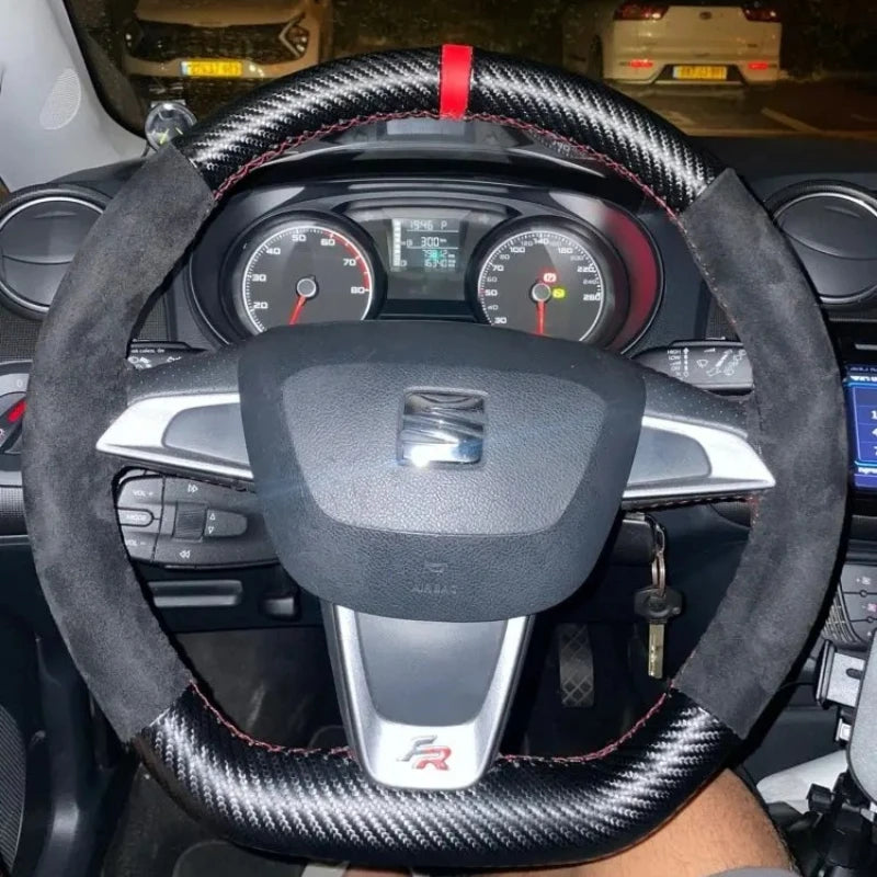 SEAT Nappa Leather Steering Wheel Cover