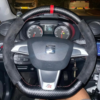 SEAT Nappa Leather Steering Wheel Cover