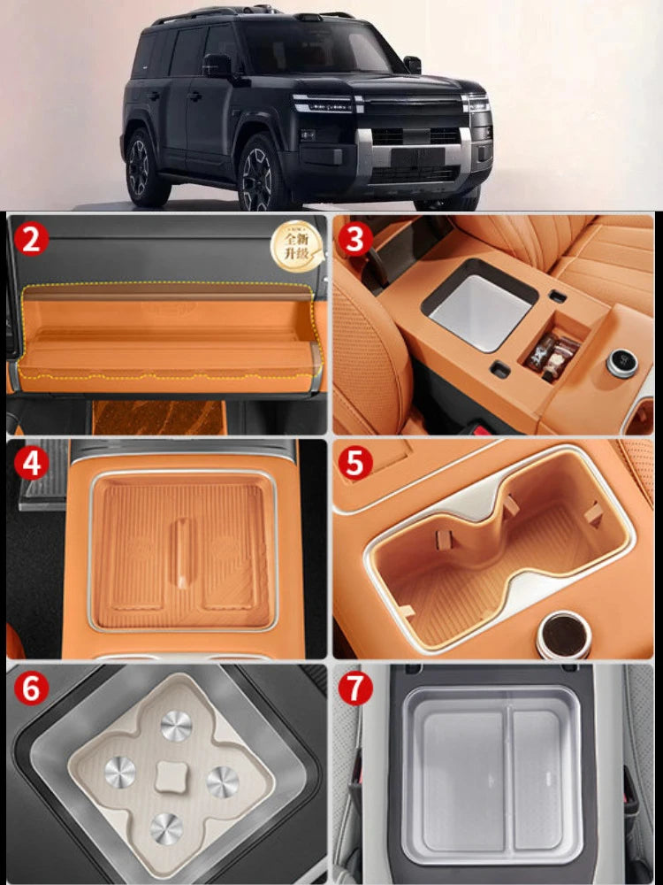 BYD Ti7 Behind-Screen Dashboard Storage Box