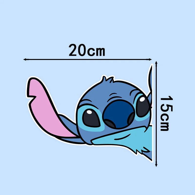 Disney Stitch Car Sticker Scratch-Resistant Bumper Decal
