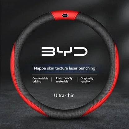 BYD Suede Anti-Slip Steering Wheel Cover
