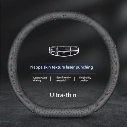 Geely Suede Breathable Steering Wheel Cover