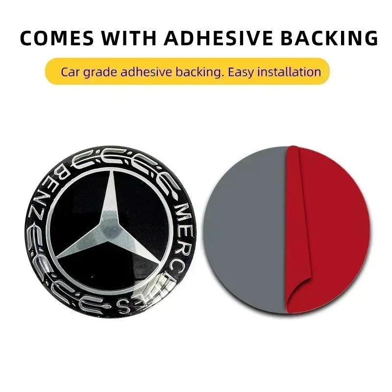 Mercedes-Benz AMG Multimedia Knob Decorative Stickers