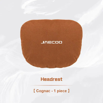 Jaecoo Breathable Suede Neck & Lumbar Support Pillow - headrest coganc