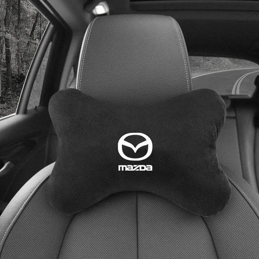 Mazda Neck Pillow and Seat Belt Pad - Black