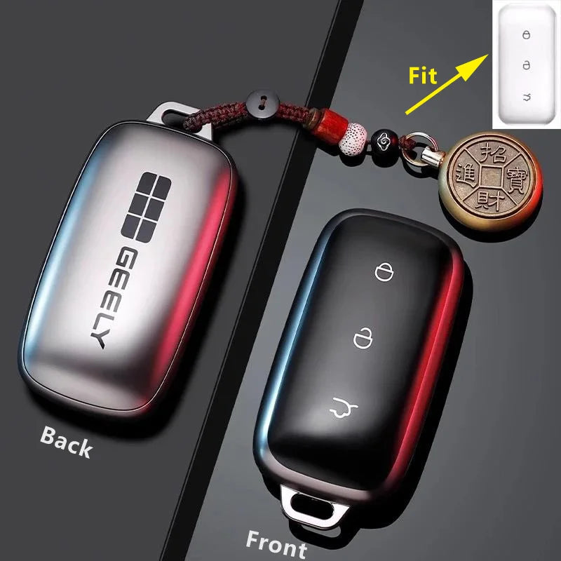 TPU Key Fob Cover for Geely Galaxy EX5 E5 L6 L7 Keychain Shell