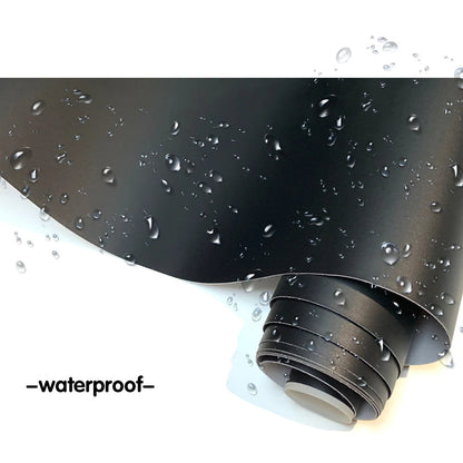 Matte Black Vinyl Car Wrap Stickers Waterproof Body Film Decals
