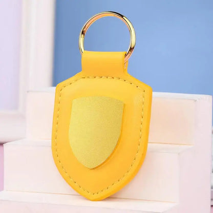Shield Leather Keychain Metal Logo GTS 986 997 958 918 970 981 996 991