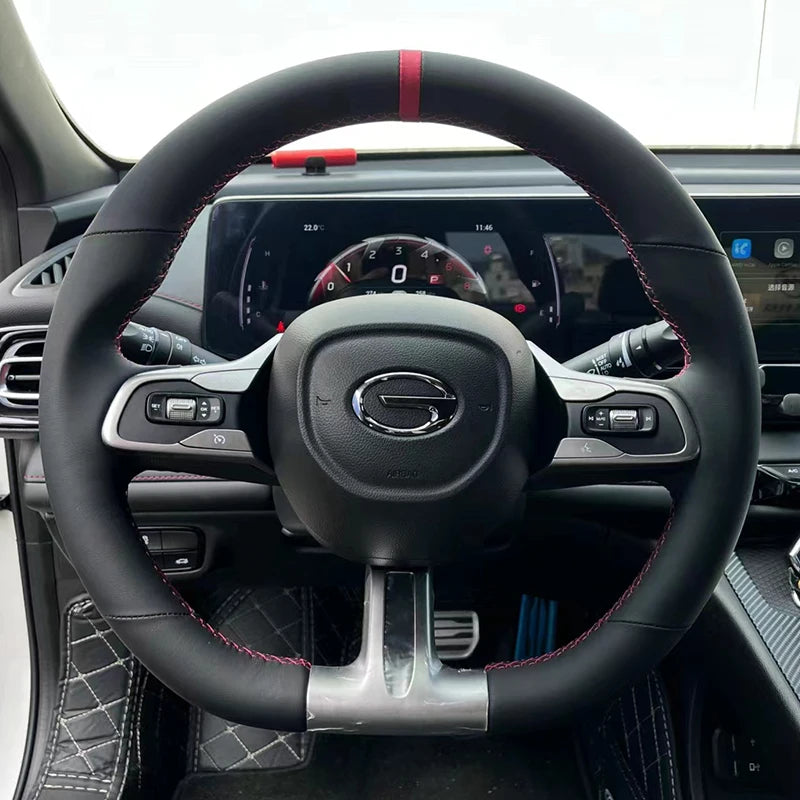 GAC Trumpchi Empow Orange Suede Steering Wheel Cover 2021-2024