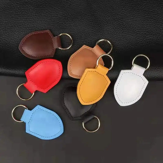 Shield Leather Keychain Metal Logo GTS 986 997 958 918 970 981 996 991