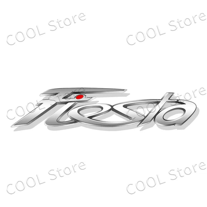 Ford Fiesta Chrome Letter Badge