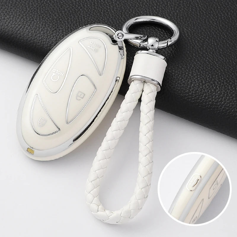 Soft TPU Key Case Cover Shell Hyundai Ionic 6 Grandeur GN7 Kona EV