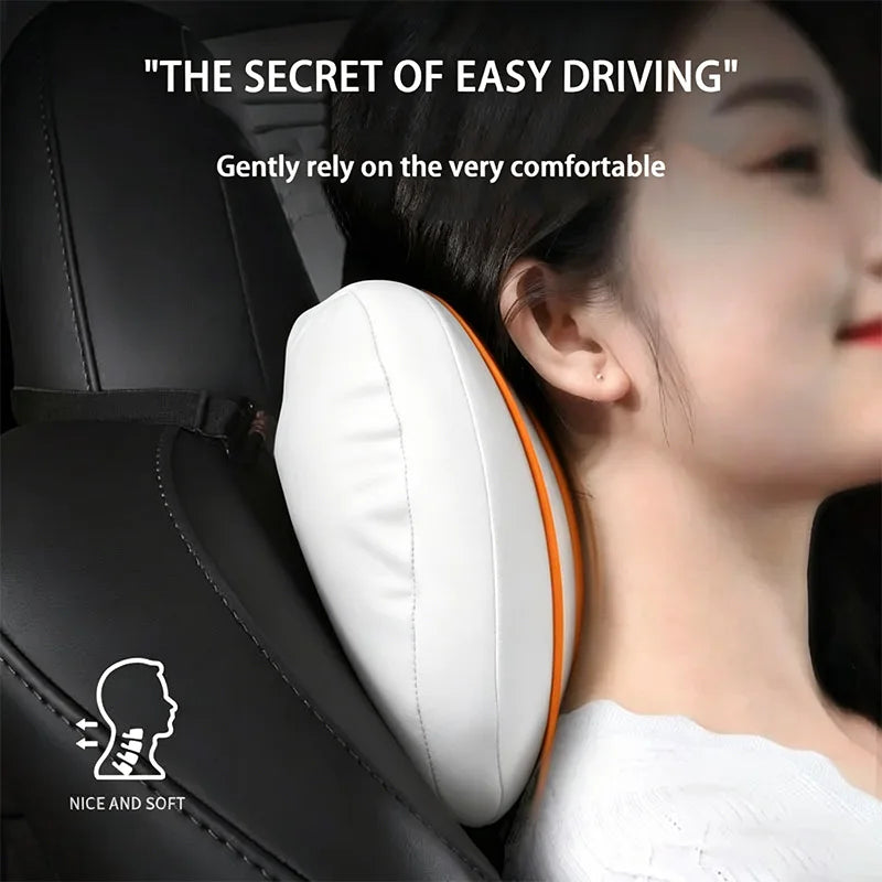 Tesla Ergonomic Headrest Lumbar Support Pillow - Memory Foam