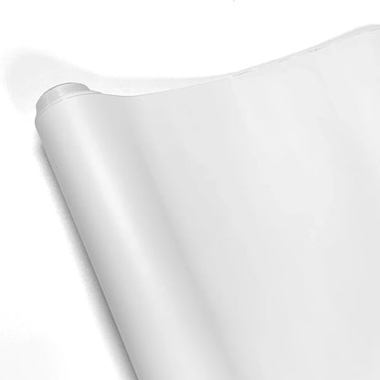 Matte White Vinyl Car Wrap Film — Self-Adhesive Waterproof Foil