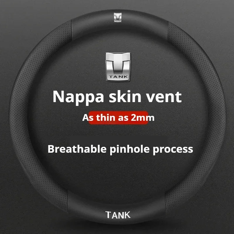 GWM Tank Suede Steering Wheel Cover