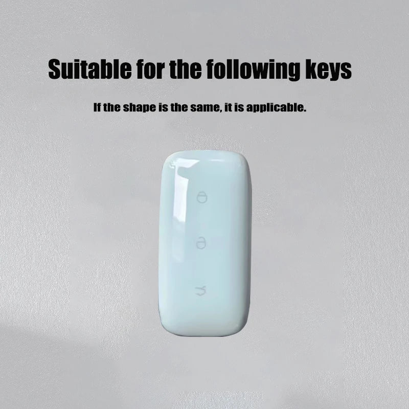 Metal Leather Car Key Case Cover for Geely Proton Vehicles