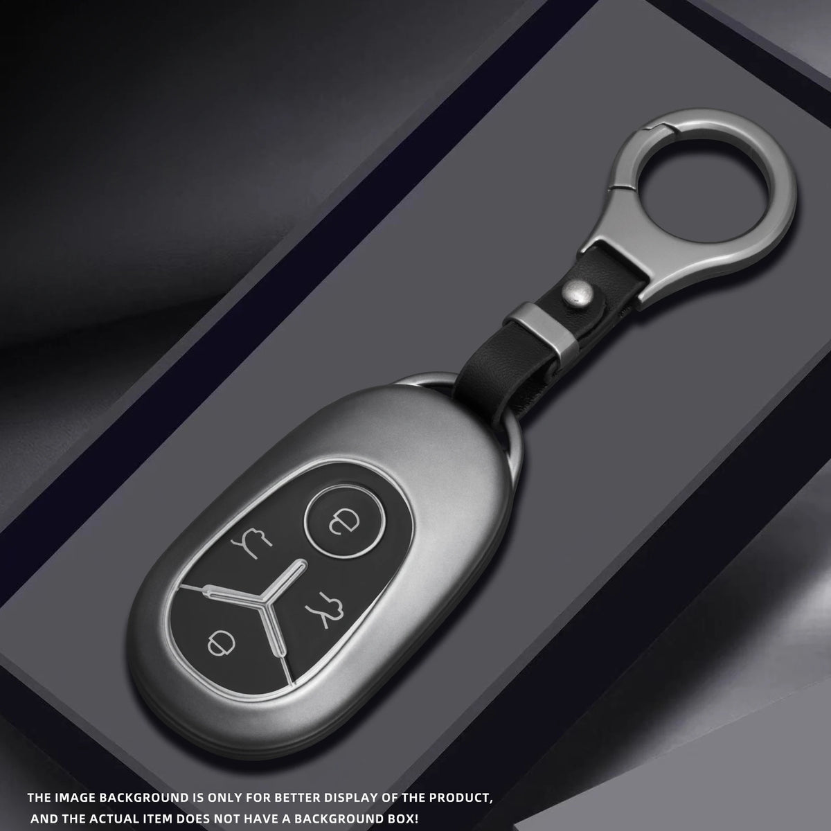 Geely EX2 TPU Smart Key Protective Case - Gray Style 2