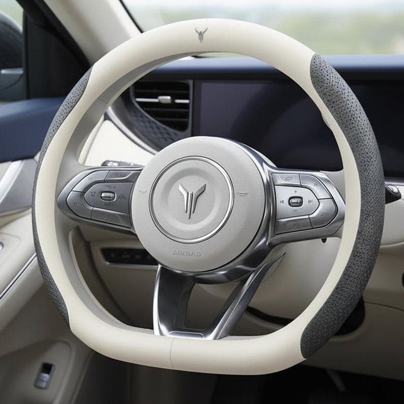 VOYAH Carbon Fibre Leather Steering Wheel Cover