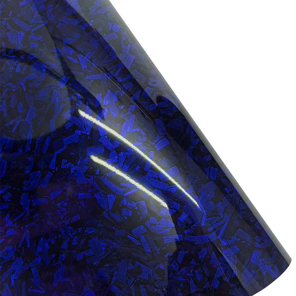Forged Carbon Fiber Hood Vinyl Wrap Sticker