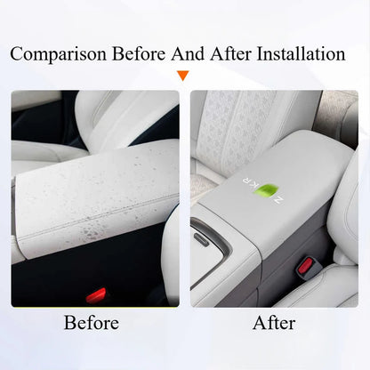 Zeekr 7X Armrest Console Cover – back view