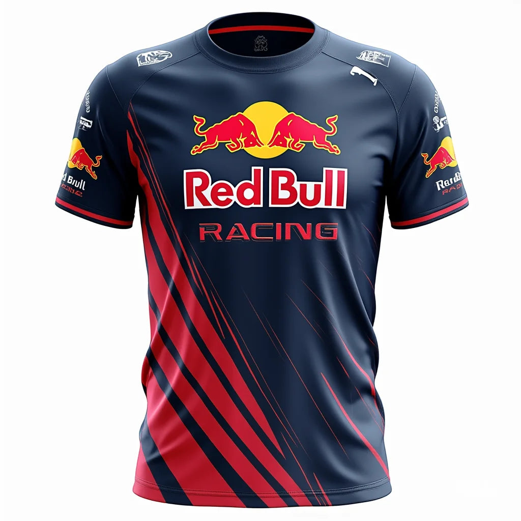 Red Bull Racing T-Shirt 2025 – Men’s 3D Formula 1 Tee - HN-T-shirt-966 / XXS