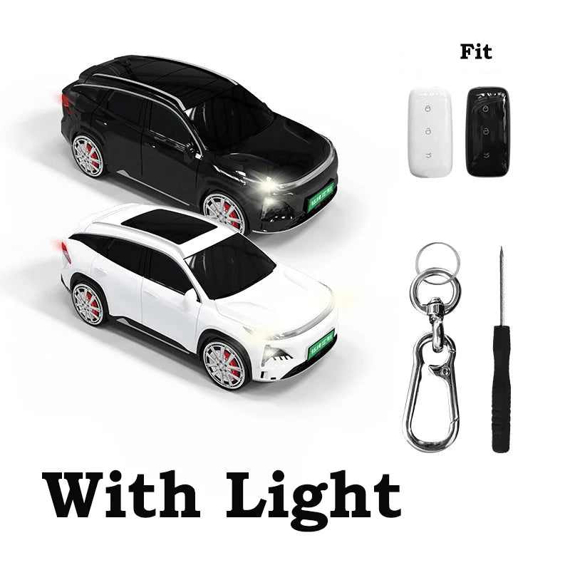 Geely Galaxy L7 and E5 ABS Smart Key Cover - Has Light / China Mainland