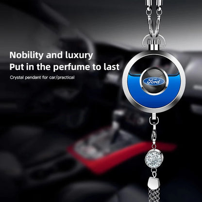 Ford Metal Lace Car Air Freshener Pendant