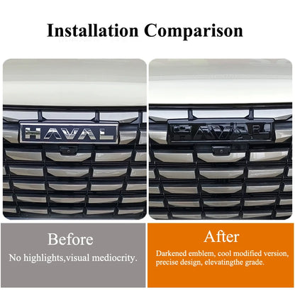 Haval H6 PHEV Front Grille and Rear Emblem Set