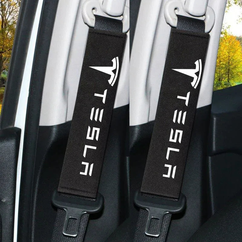 Tesla Neck Pillow & Seat Belt Shoulder Pad - 2PCS Seat Belt Pad