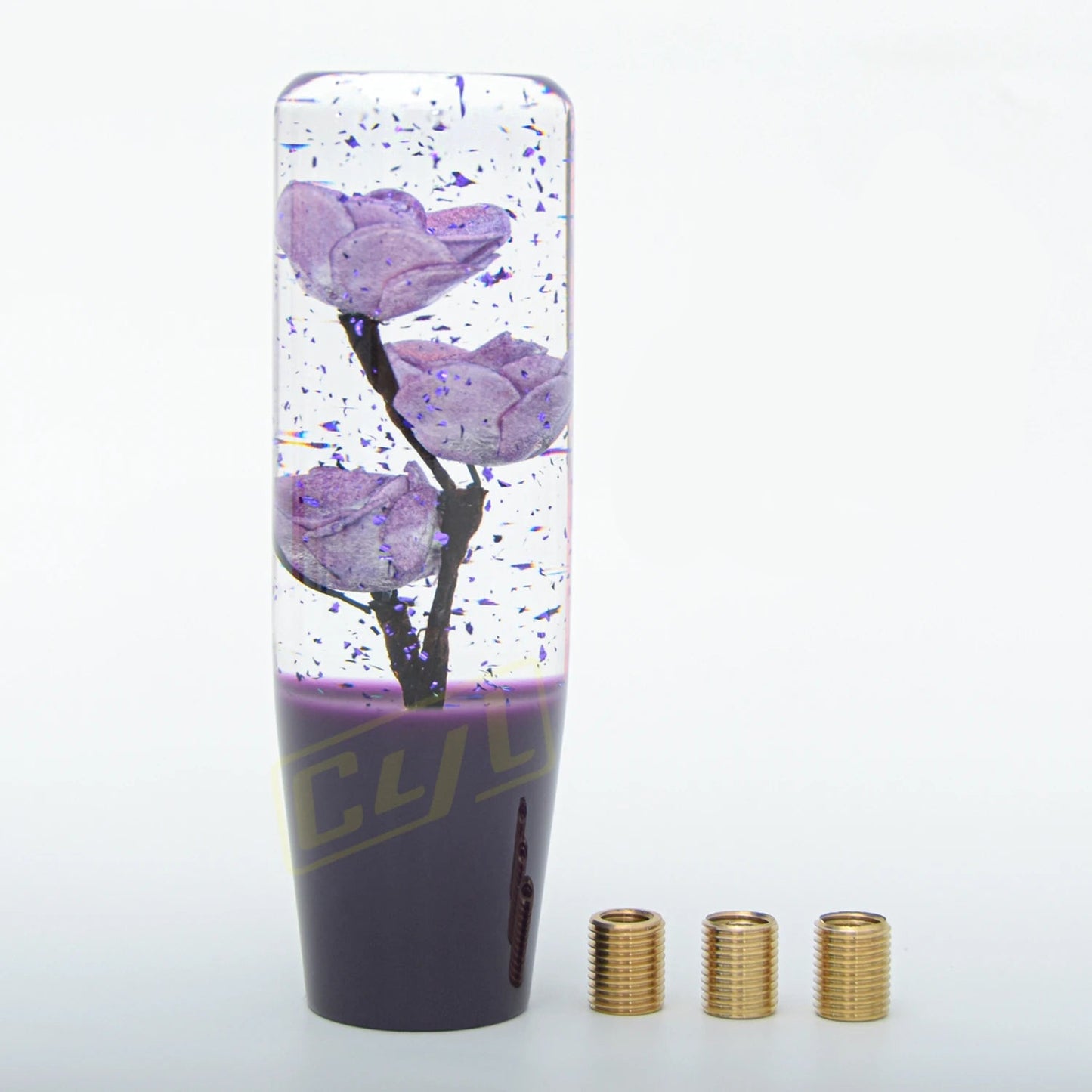 JDM Flower Acrylic Gear Shift Knob Universal 15cm Racing