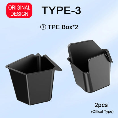 Tesla Model Y Juniper Trunk Organizer with Flocked TPE Side Storage Boxes