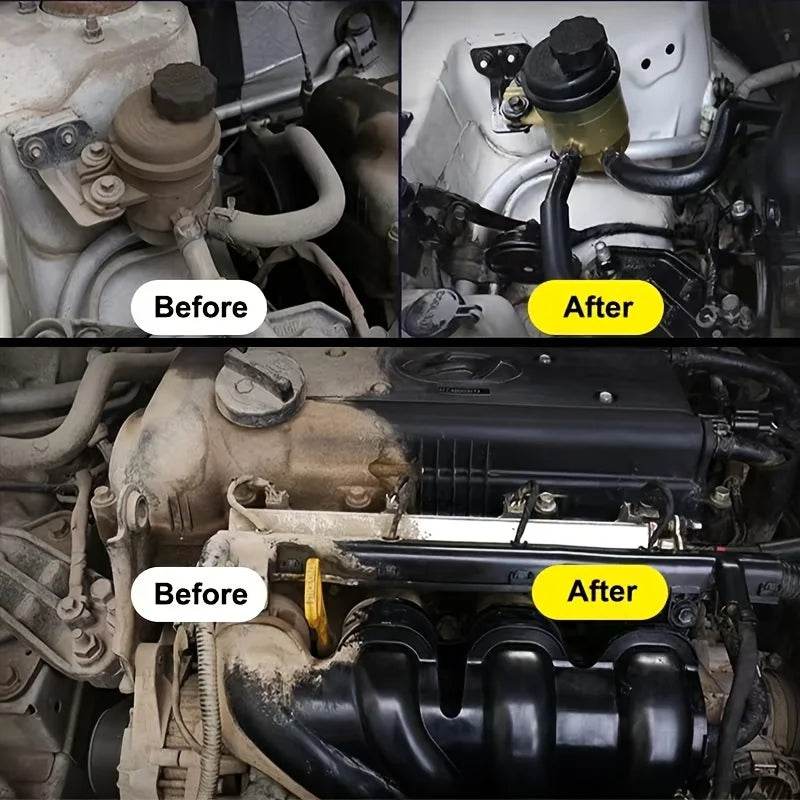 Car Engine Bay Cleaner & Restorer – Back to Black Gloss Polish