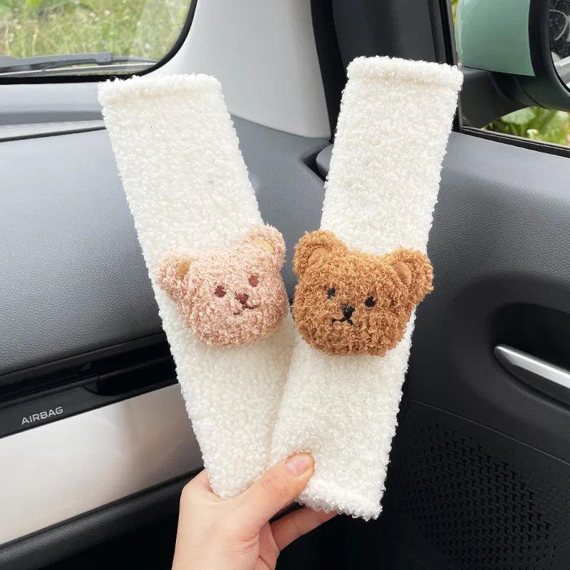 Children's Bear Car Seatbelt Cushion Cover