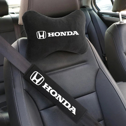 Honda Neck Pillow and Seat Belt Pad