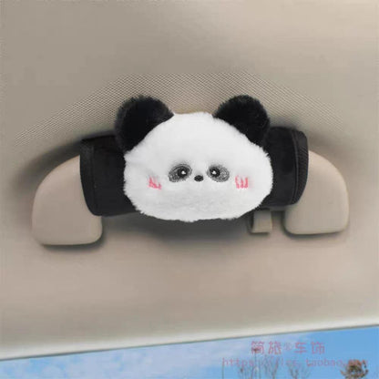Plush Pig Rabbit Car Interior Handle Cover Universal Handbrake Case