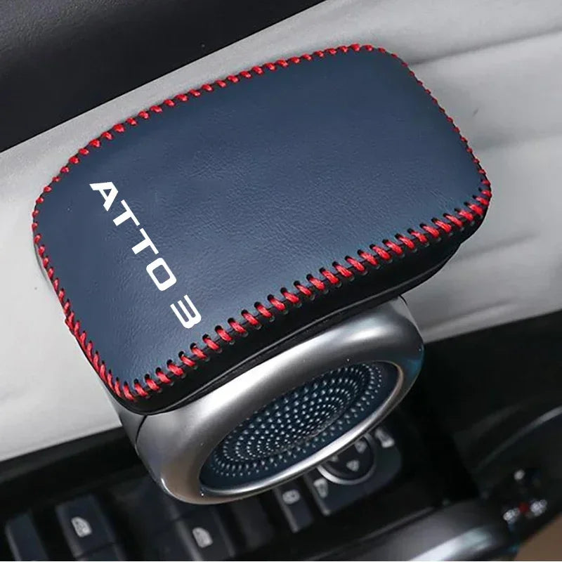 BYD Atto 3 Interior Door Handle Covers - Leather Protective Set