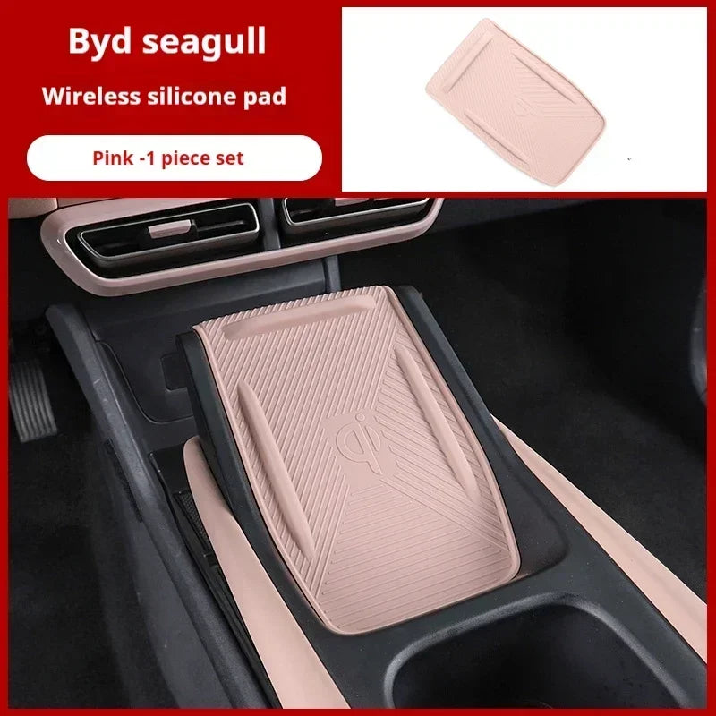 BYD Seagull Wireless Charging Silicone Pad Cup Holder Accessory