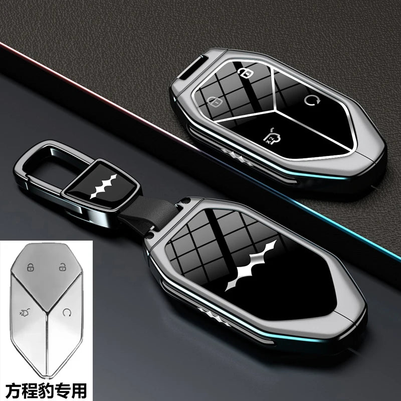 BYD Zinc Alloy Key Fob Cover – Leopard 5, Leopard 8 & Ti3/Ti7 - Set B