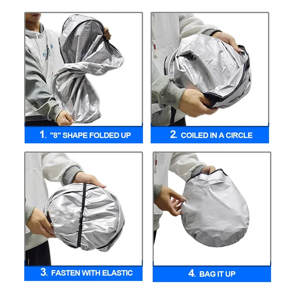 Tesla Model 3 & Model Y Front Windshield Sunshade - A